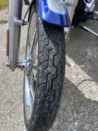 Moto harley softail