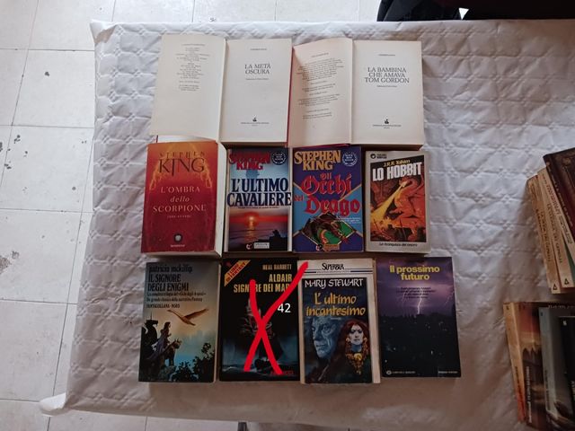Fantasy lotto n.14 libri S. King e vari