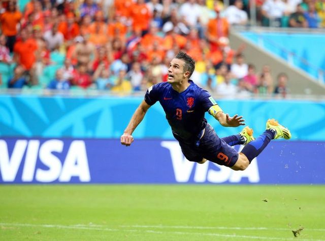 Cromo van Persie Holanda