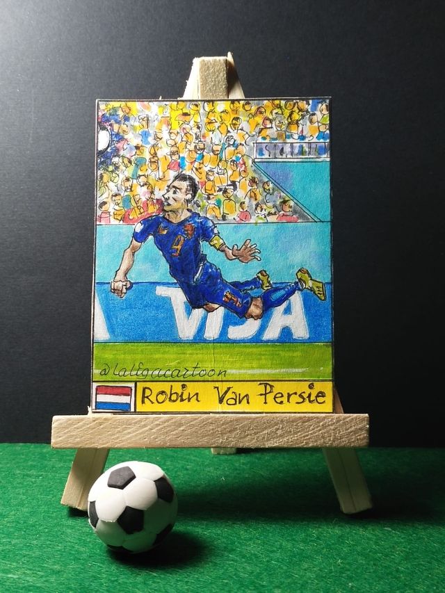 Cromo van Persie Holanda