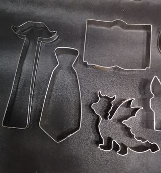 Lote 10 Moldes galletas sant Jordi