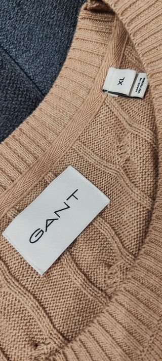 Camisola lã gant homem