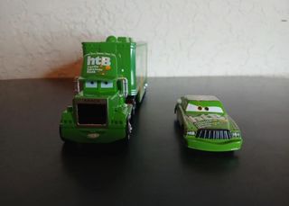 camion y coche de Cars Chick Hick 86