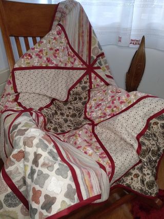 COLCHA PATCHWORK CREACION EXCLUSIVA