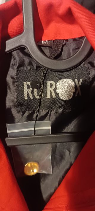 Ro Rox Chaqueta  XL Desfile Militar Punk Percusion