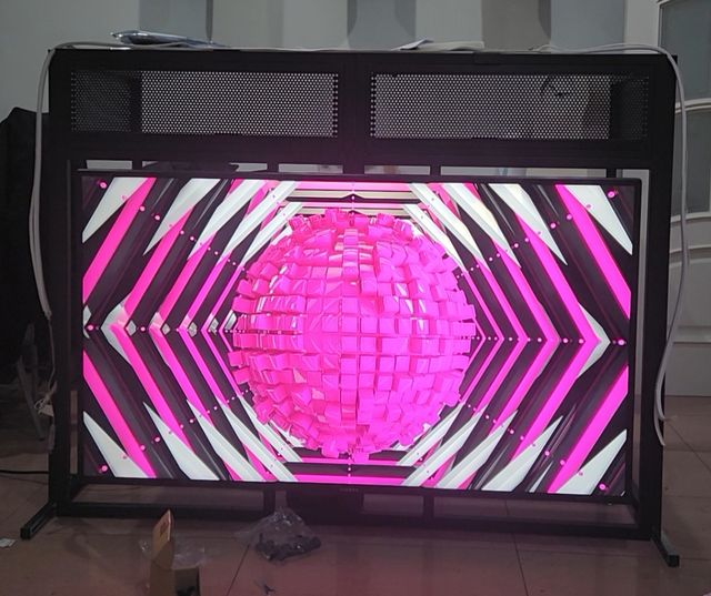 CABINA CON PANTALLA PORTATIL
