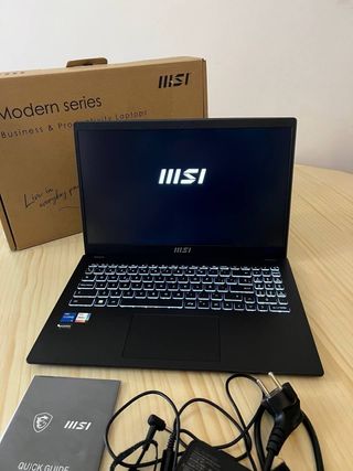 Portátil MSI Modern 15 512GB I5 15.6 FHD .