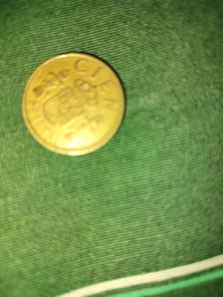 Moneda de cien pesetas antiguas