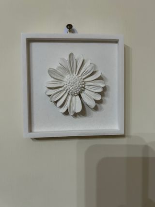 Quadretti 10 x10 fiore in ceramica bianco o colore