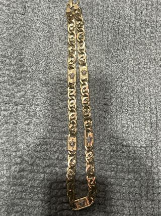 Cadena versace oro 18 kilate