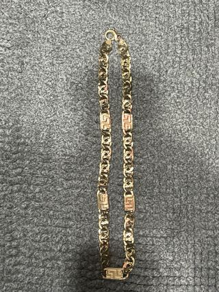 Cadena versace oro 18 kilate