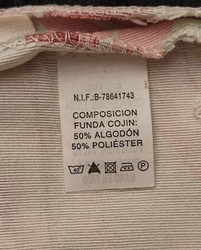 Cuscino rettangolare foglie di bambù.