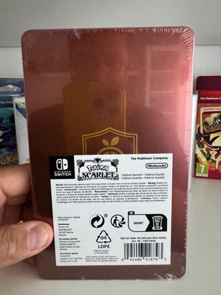 Steelbook Pokémon Escarlata