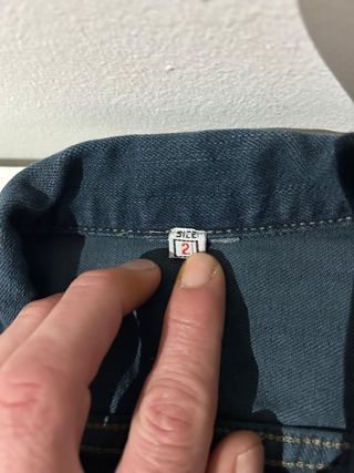 Chaqueta vaquera bebe 6 a 9 meses