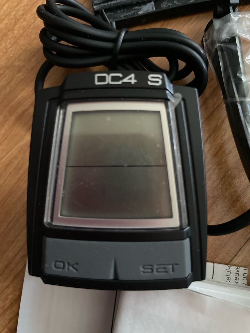 Cuentakilómetros bici DC4 S Btwin de segunda mano por EUR en