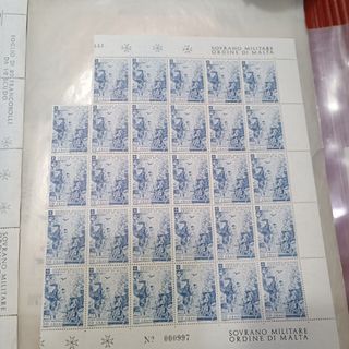 francobolli senza timbro