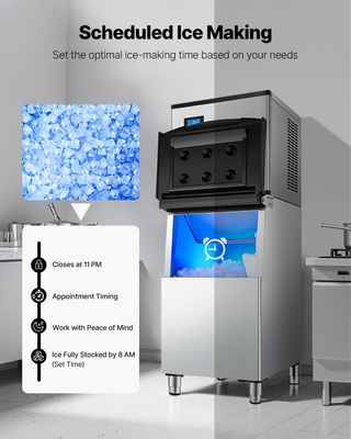 Macchina per Ghiaccio Commerciale Autopulente Solo