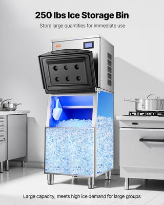 Contenitore per Ghiaccio Commerciale in Acciaio In