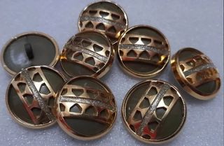 Lote 12 botones- 9 colores