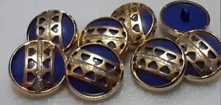 Lote 12 botones- 9 colores