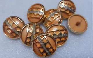 Lote 12 botones- 9 colores