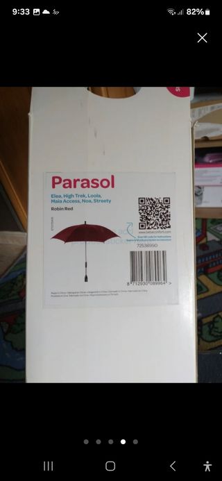 Sombrilla silla paseo universal