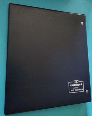 Raccoglitore schede carte telefoniche