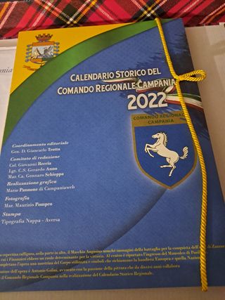 Calendario Storico Guardia di Finanza 2022