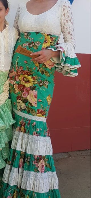 Traje flamenca