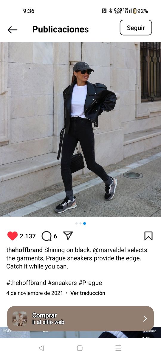 Sneakers HOFF PAGUE 36.