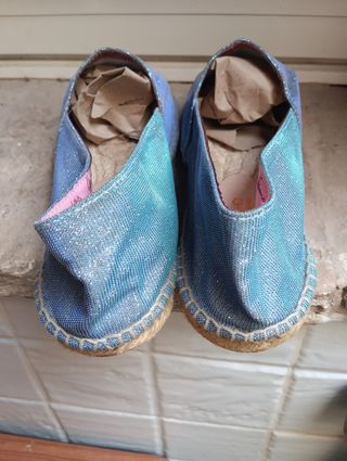 Alpargatas chica Espadrilles talla 40 