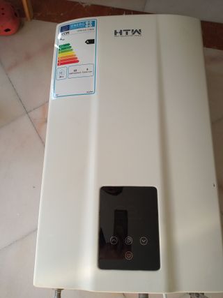 Termo calentador de gas estanco