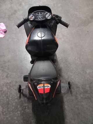 Motocicleta electrónica 6V sin batería