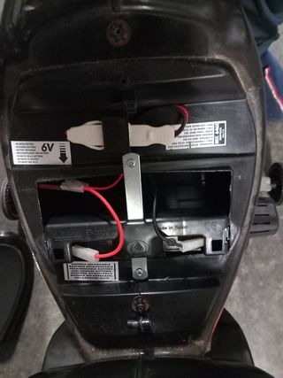 Motocicleta electrónica 6V sin batería