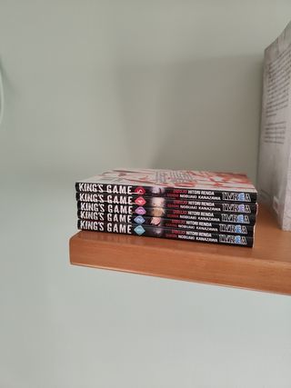 Colección completa manga King´s Game (tomos 1-5)