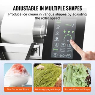 Macchina Ghiaccio a Fiocchi di Neve Commerciale 24