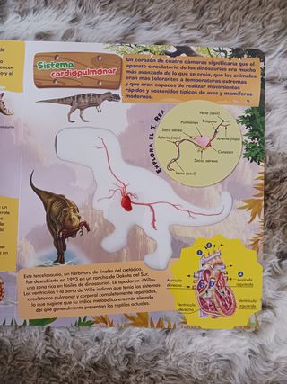 DINOSAURIOS ASOMBROSOS - con transparencias educat