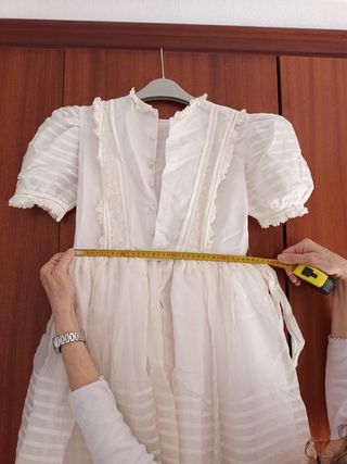Vestido de comunion niña clasico