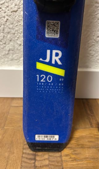 Esquis Salomon Jr R9 120cm 