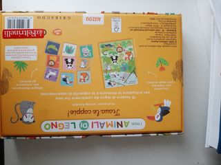 I miei animali di legno. Gioco delle coppiel