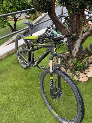 Bicicleta scott doble suspension