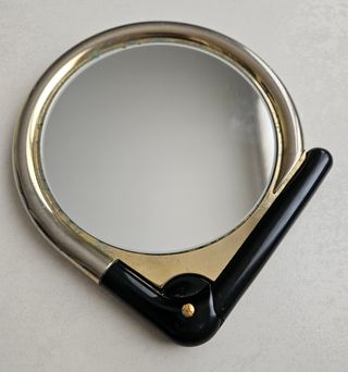 Specchio vintage portatile e girevole