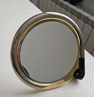 Specchio vintage portatile e girevole