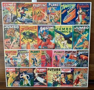 Cuadro cómic vintage