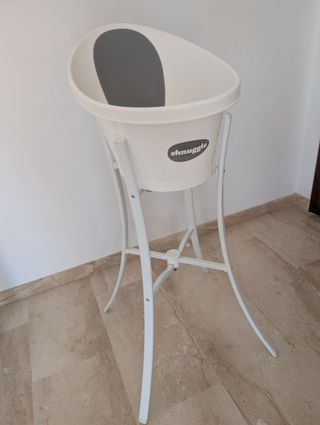 Bañera Shnuggle con soporte | Ideal recién nacidos