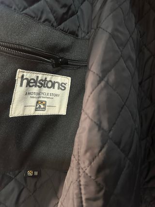 Chaqueta de moto Helstons con protecciones