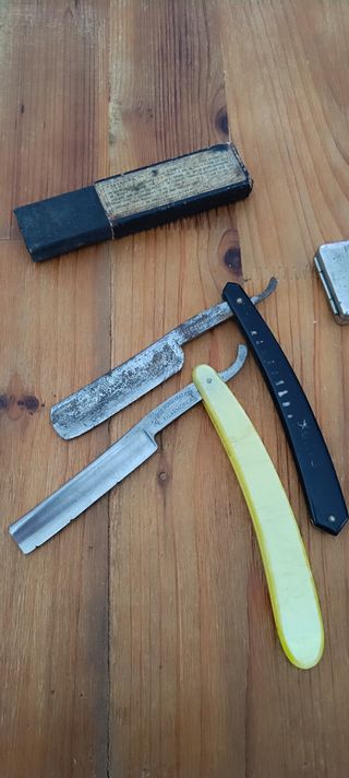 Lote barbería antiguo