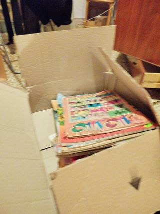 Caja de diez comics de Mortadelo,Pulgarcito