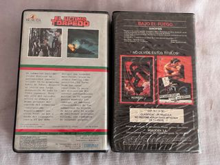 Lote de 2 peliculas Vhs de videoclub