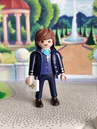 Niño Primera comunión con misal Playmobil